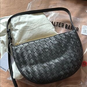 Walter Baker Black Woven Women's Bag